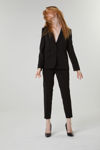 Picture of New BELLA P. blazer in crepe elastic. BLACK