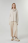 Picture of Sideless trousers in good quality knit BEIGE
