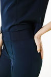 Picture of Crepe elastic pants BLUE