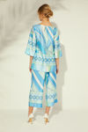 Picture of Long satin blouse in a wonderful pucci print type CIEL