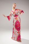 Picture of Maxi dress full of colors CORAL