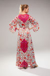 Picture of Maxi dress full of colors CORAL
