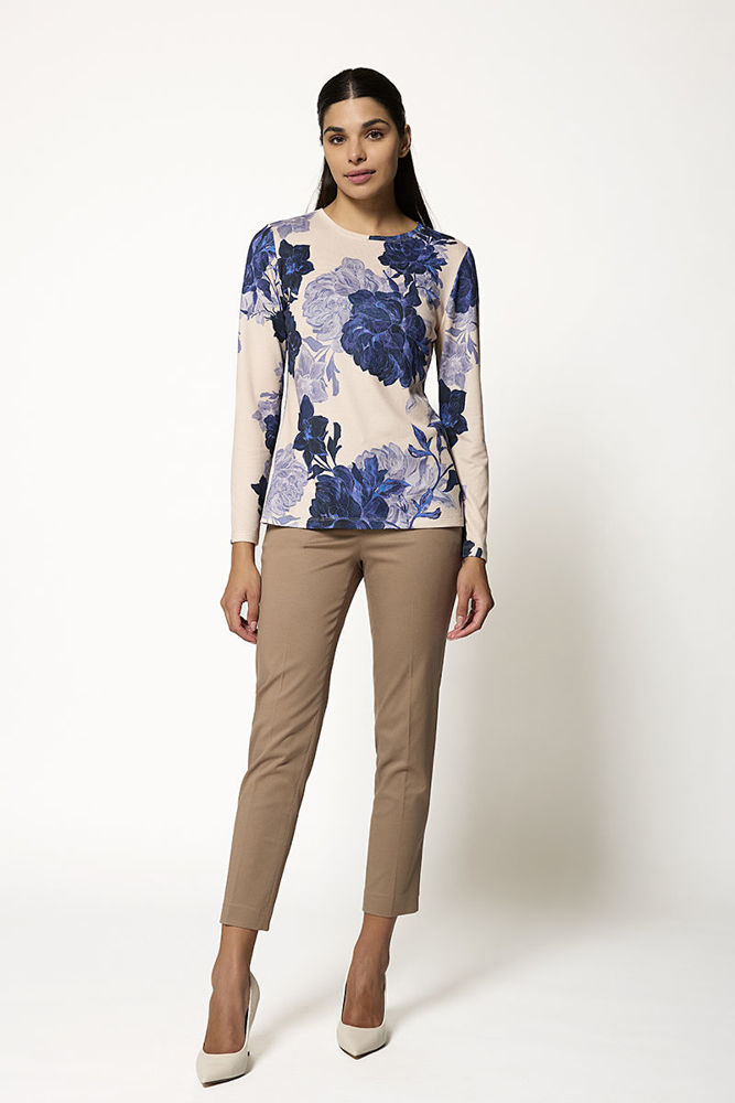 Παντελόνι Chinos BELLA P μπεζ